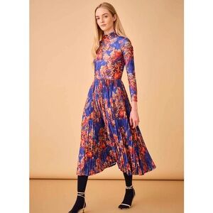 HUNTER BELL Sabine Dress in Watercolor Bouquet